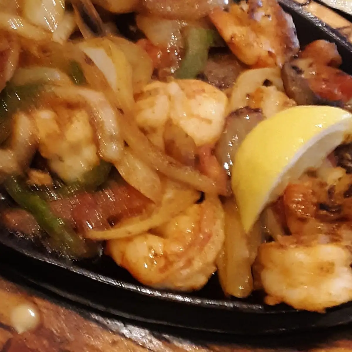 Shrimp Fajitas