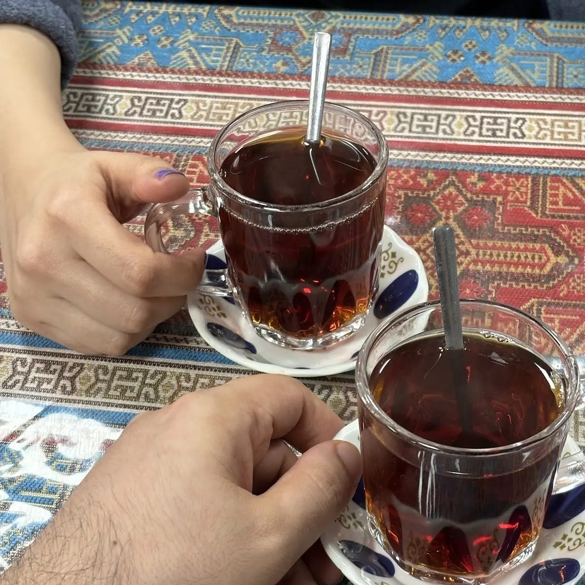 Complimentary Turkish Tea