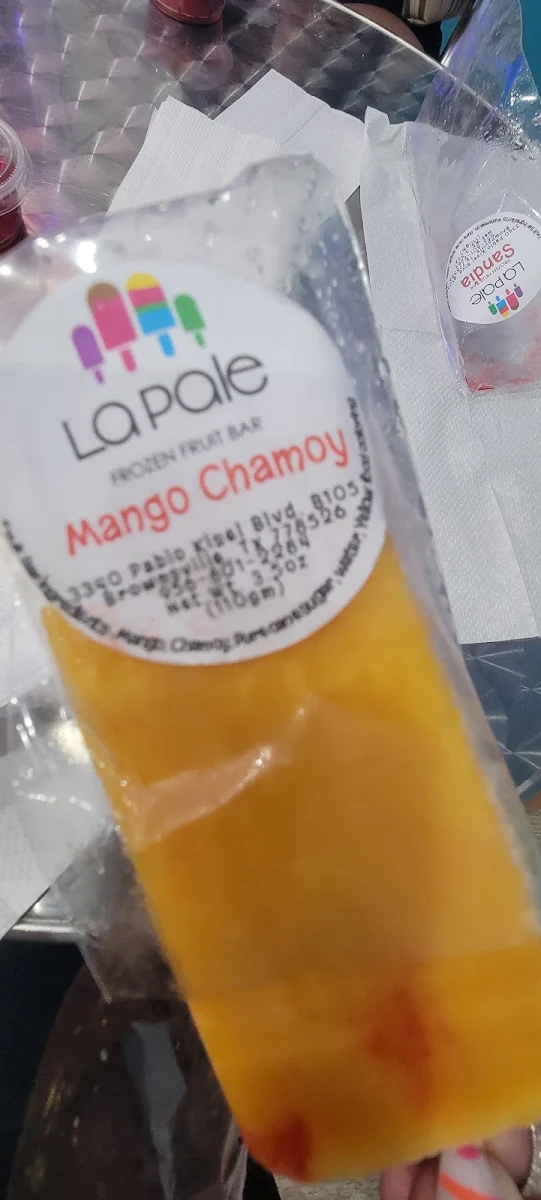 Mango Chamoy Paleta