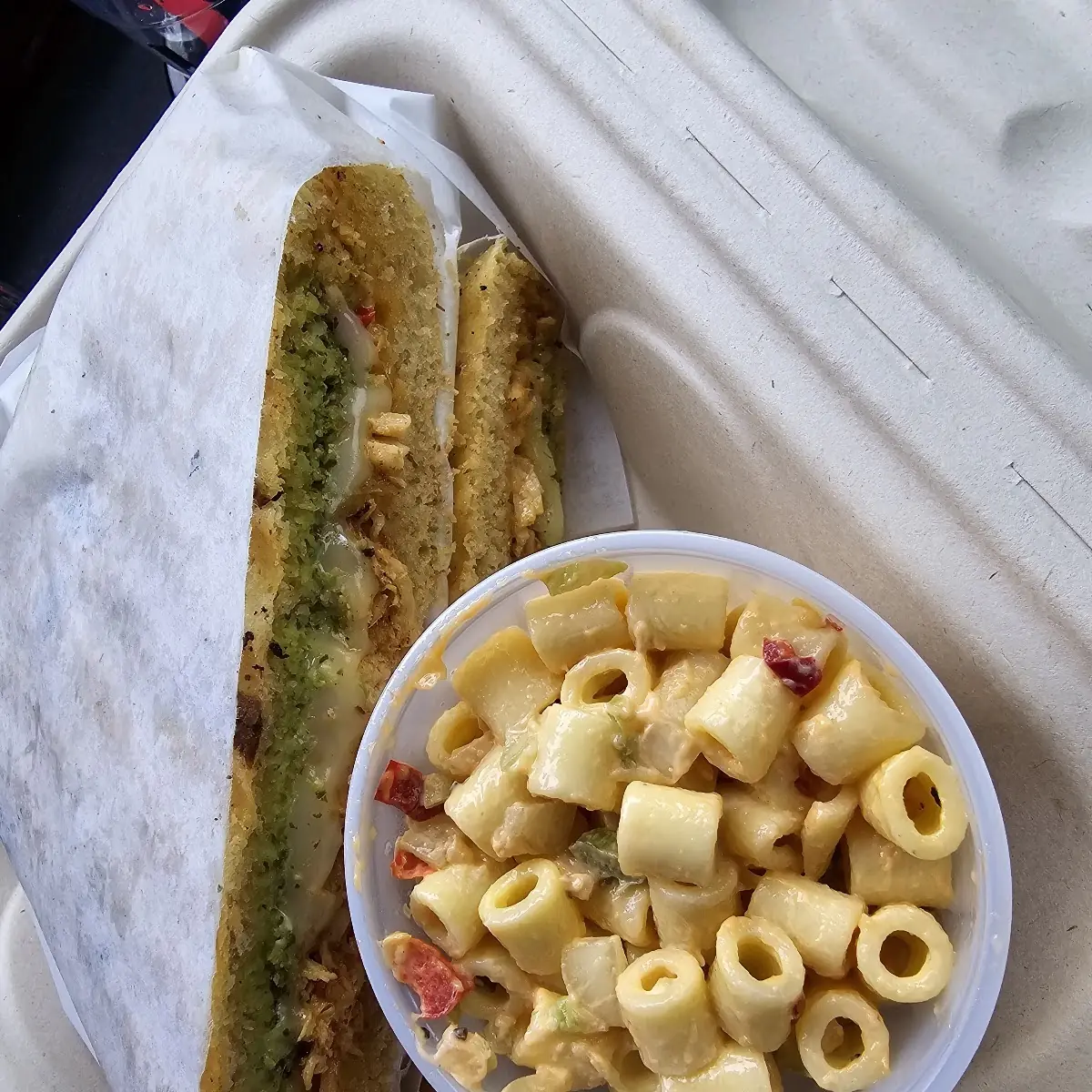 Spicy Cilantro Chicken Panini