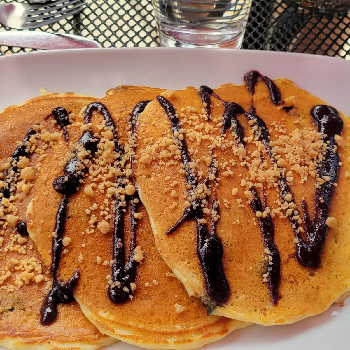 Blue Beary Pancakes