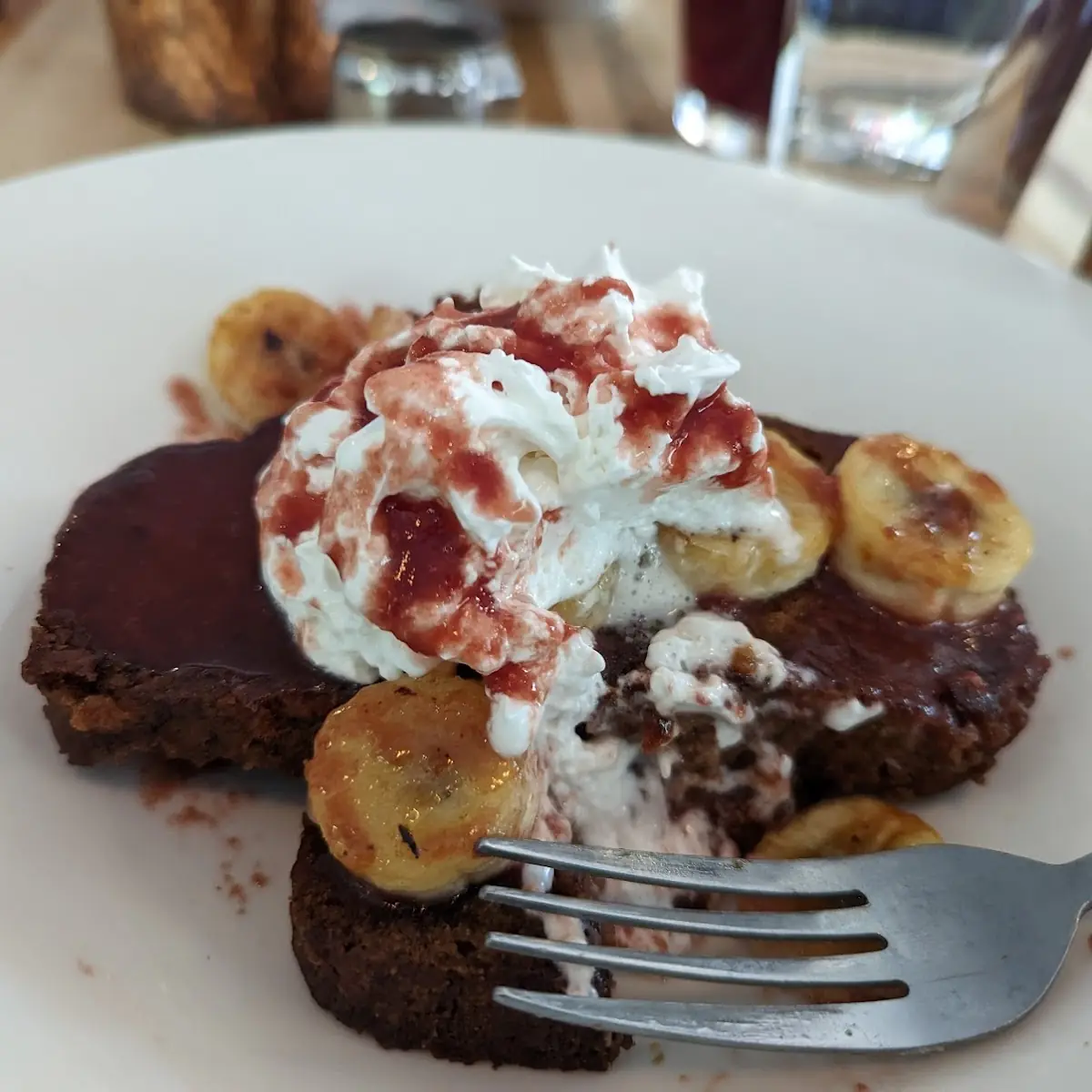 Grilled Banana Bread