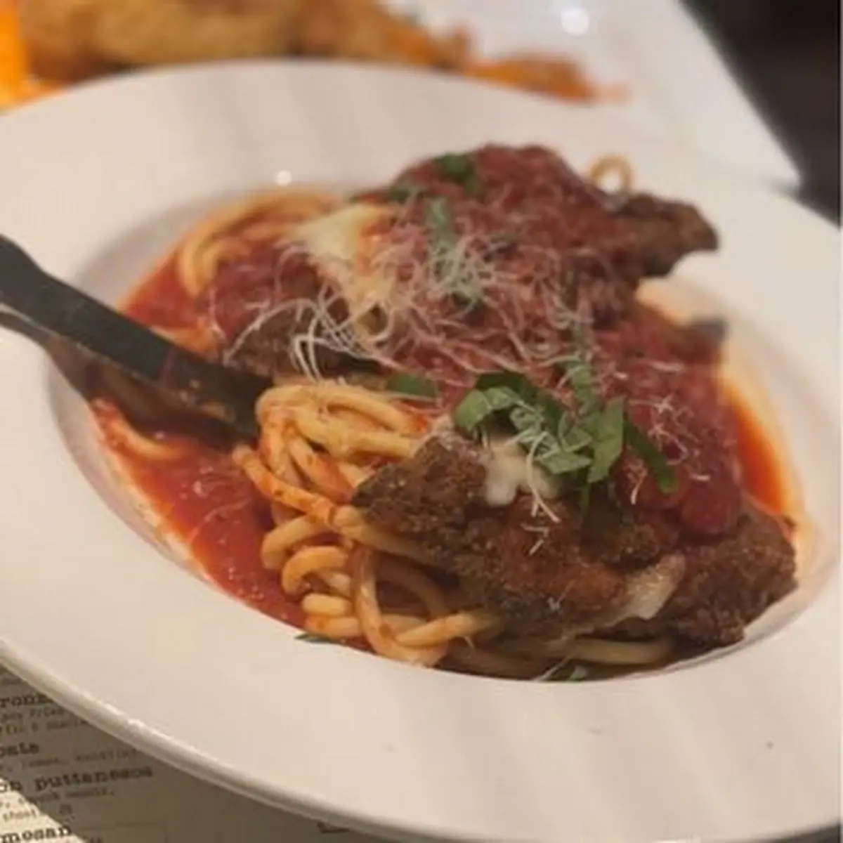 Chicken Parmigiana