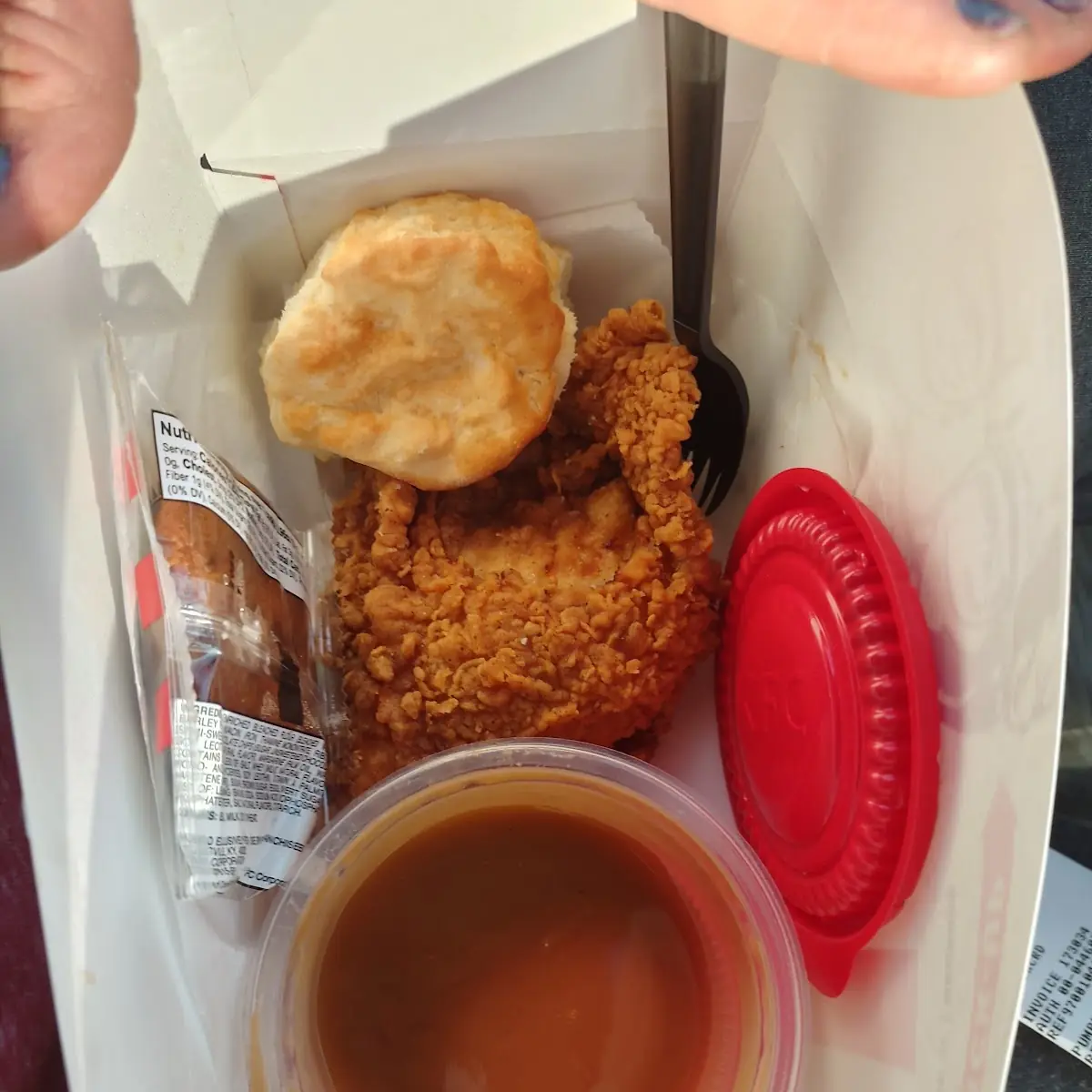 Five Dollar Fill Up Box Fried Chicken Dinner