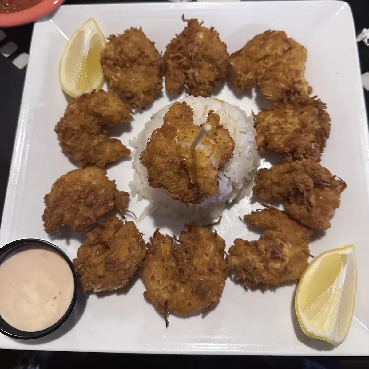 Coconut Shrimp Meal