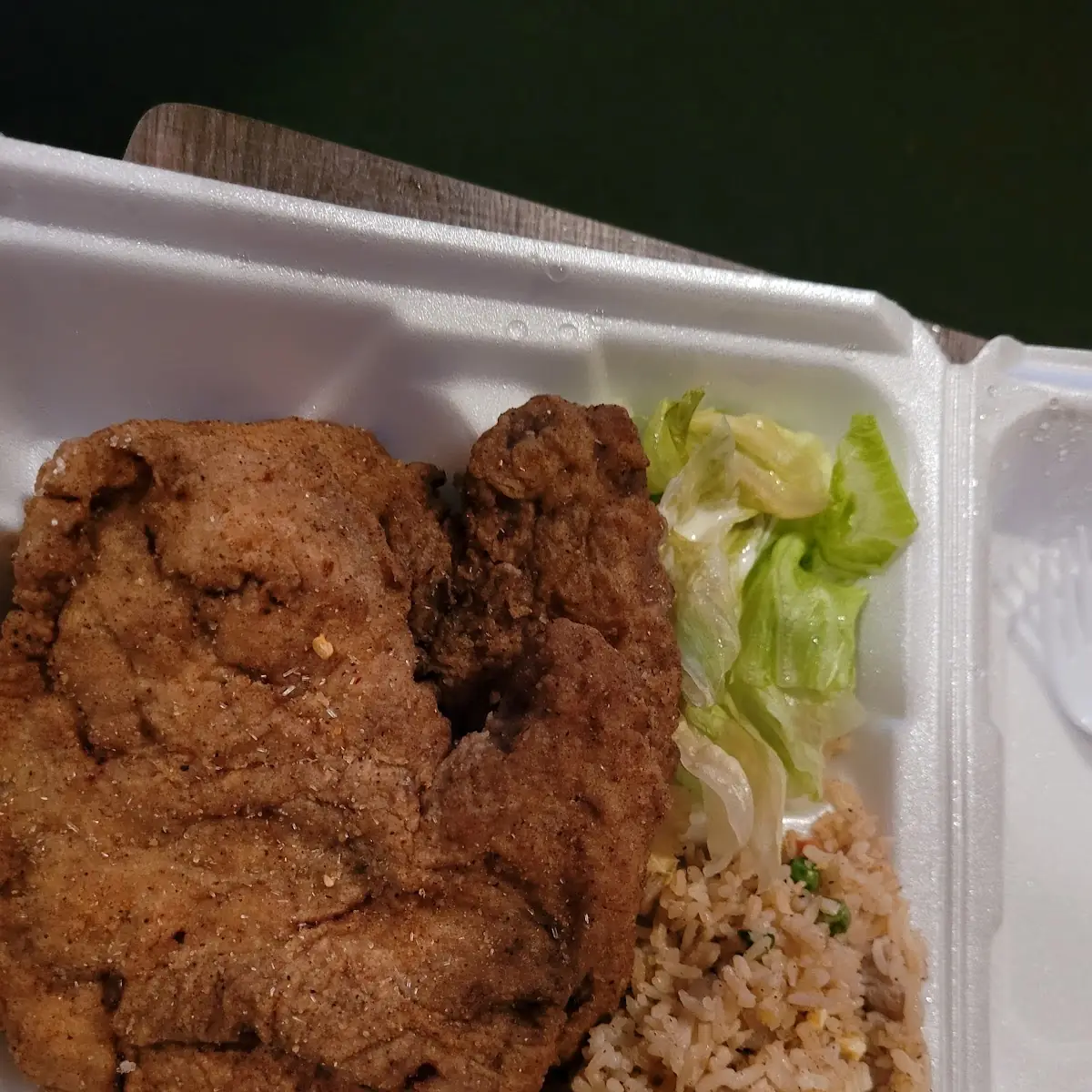 Pork Chops & Shrimp Fried Rice