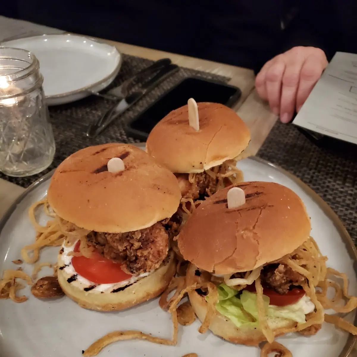 Fried Chicken Sliders