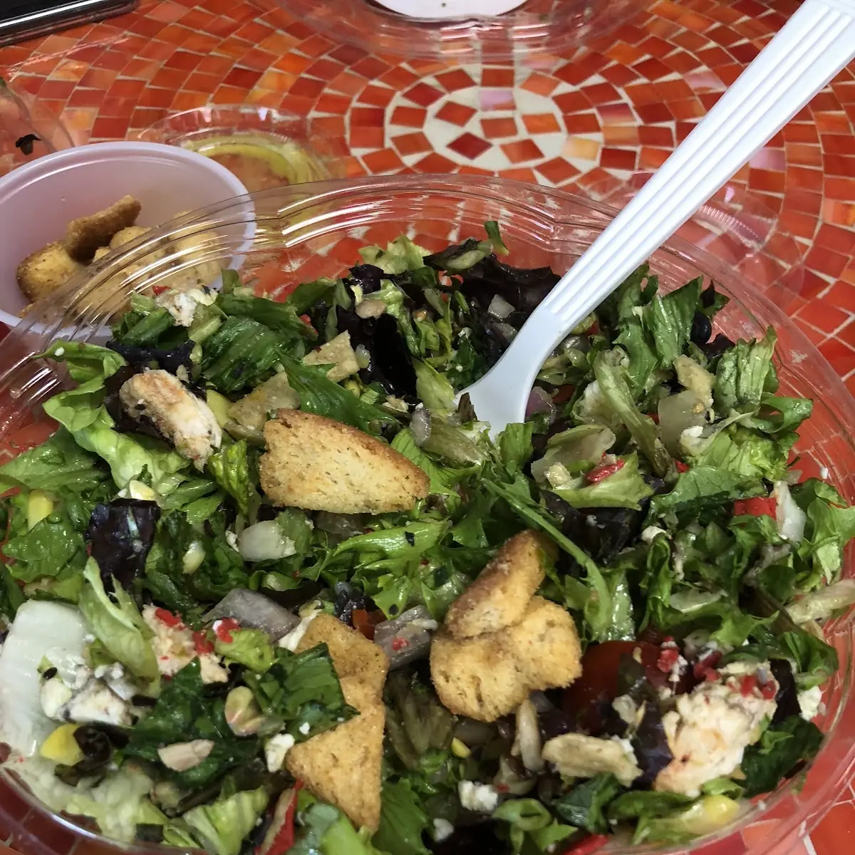 V Kale Caesar Salad
