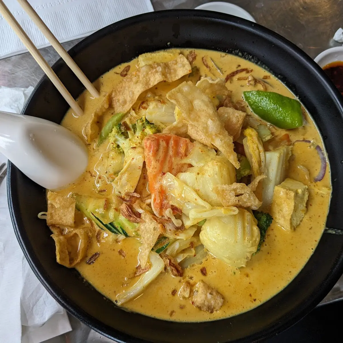 Khao Soi Gai Double Veggie