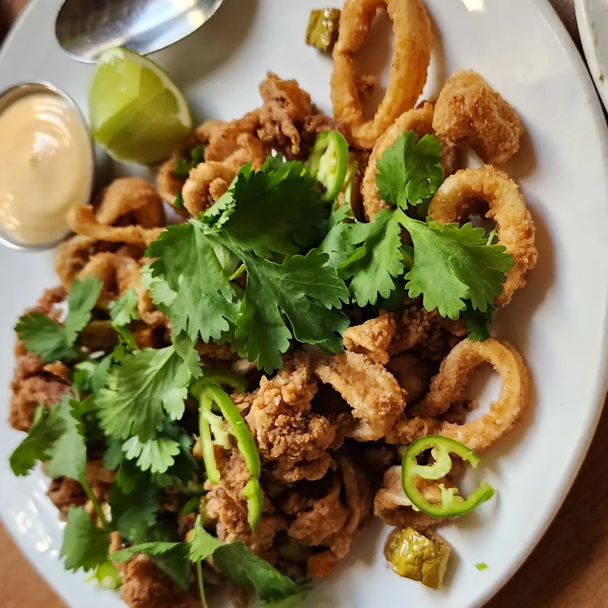 Cinnamon Fried Calamari