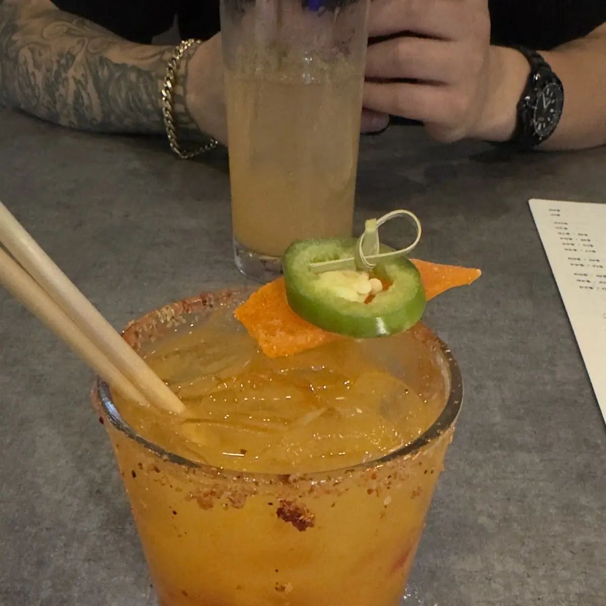 Jalapeno Mango Margarita