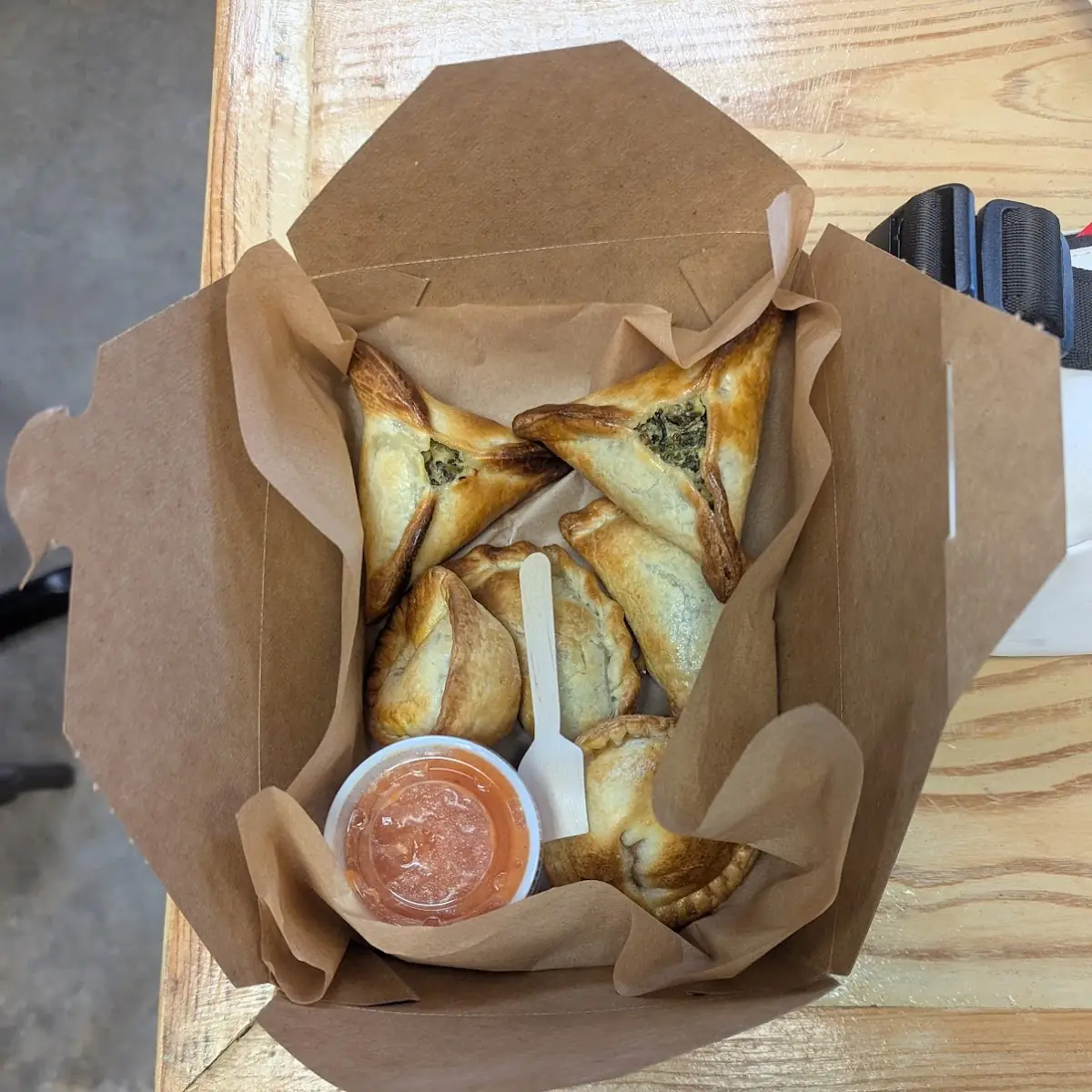 Spinach Artichoke Empanada