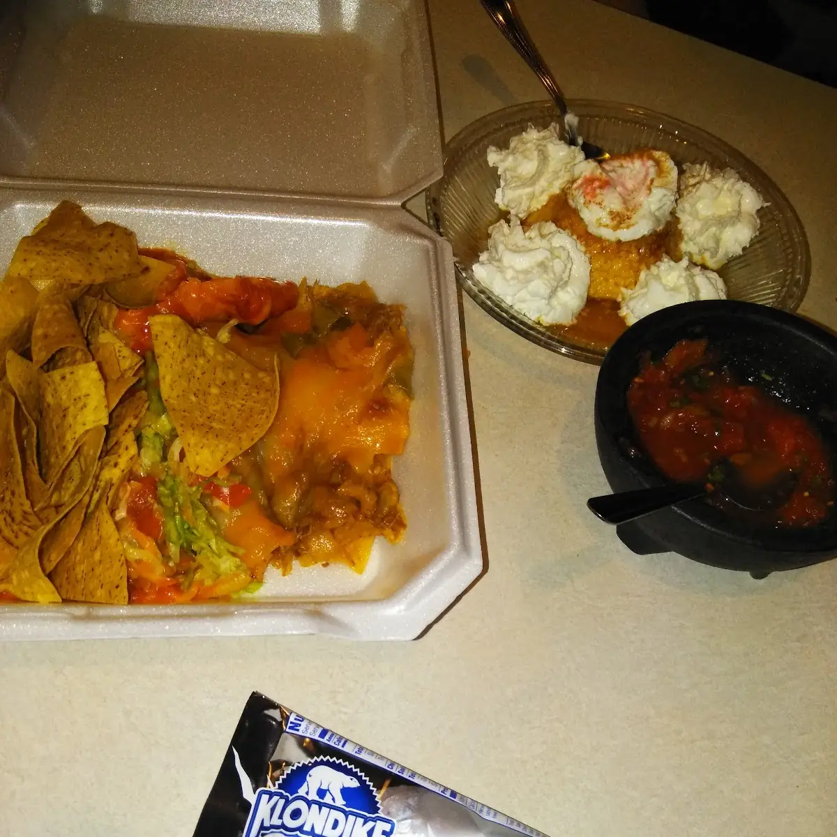 Taco Enchilada Combo