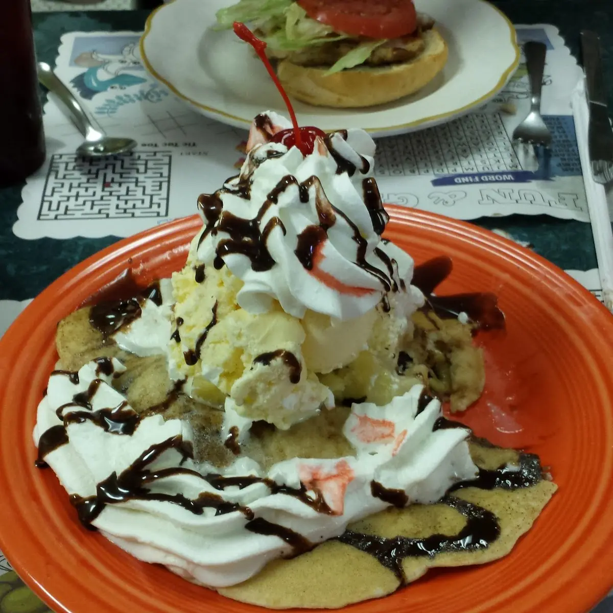 Banana Split Pancakes