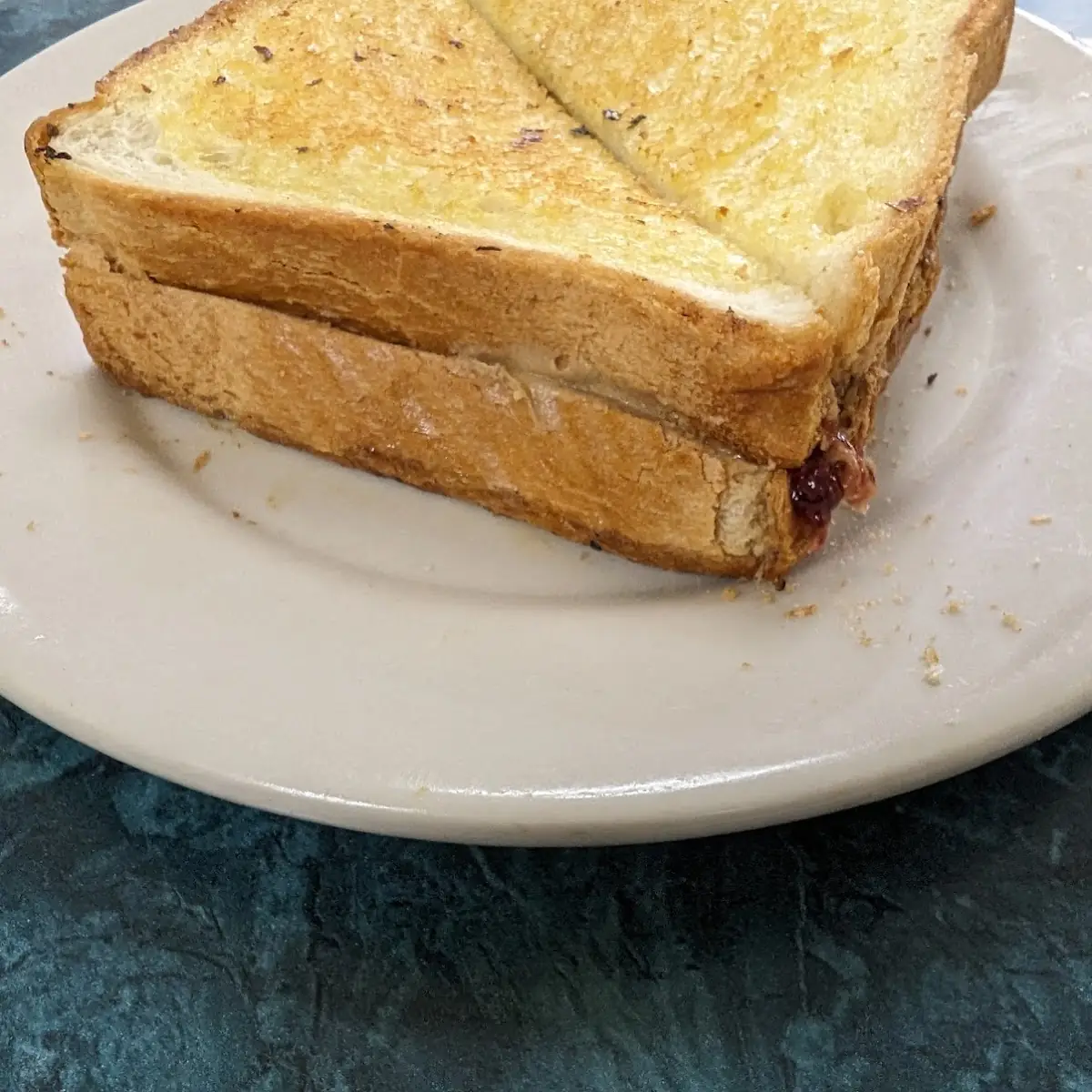 Grilled Peanut Butter & Jelly