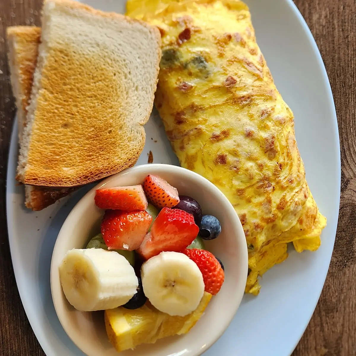 Egg White Veggie Omelette