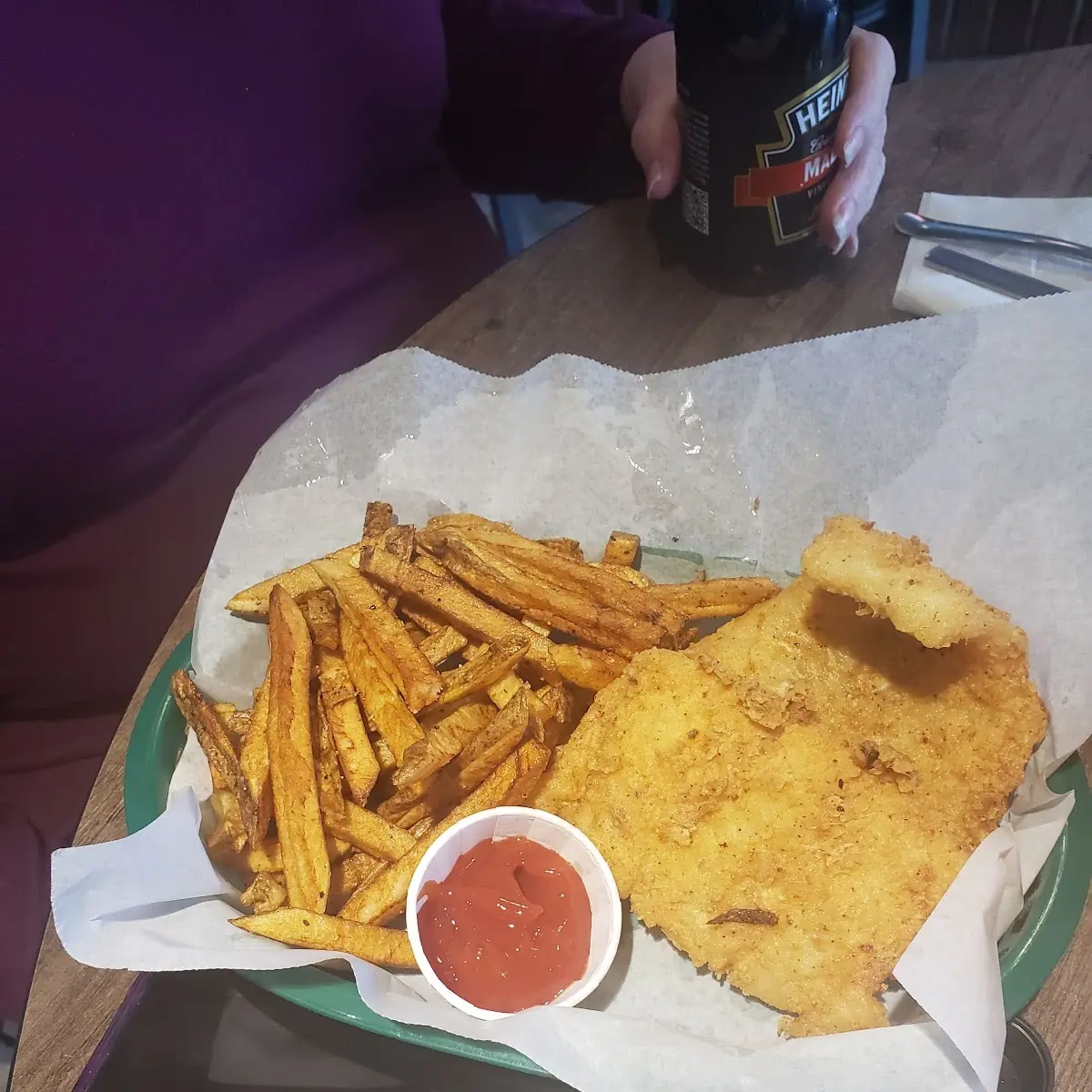 Fried Fish blt