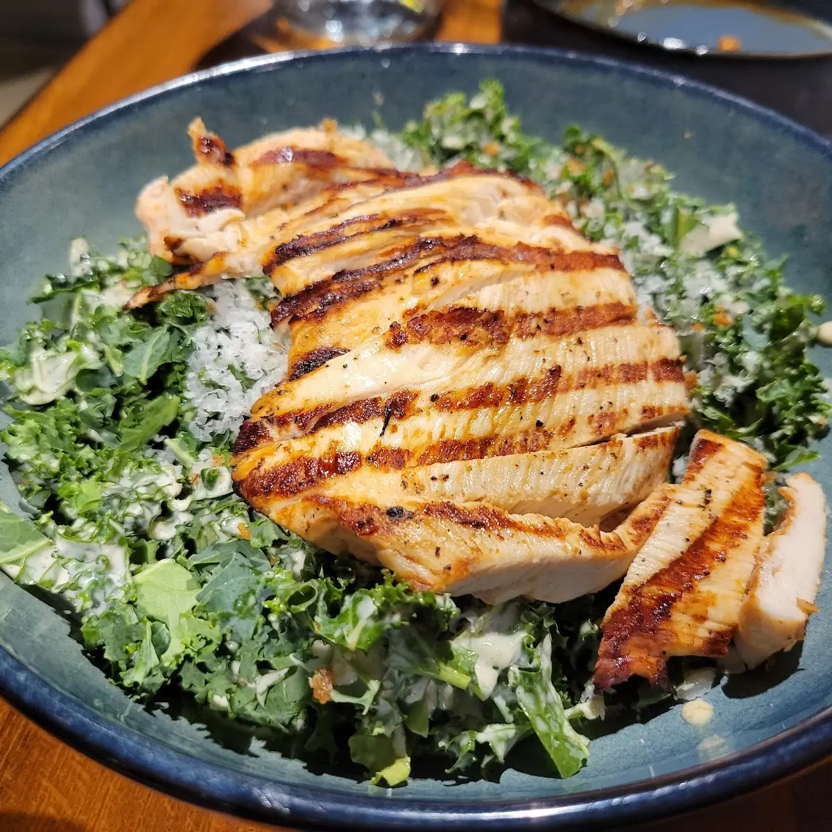 Kale Caesar with Chicken