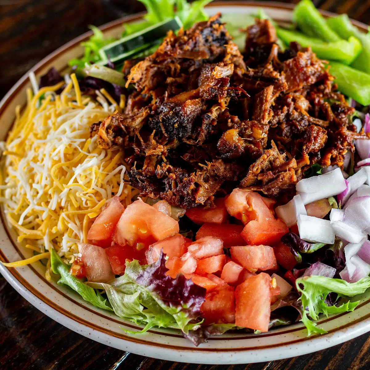 Smoked BBQ Brisket Salad