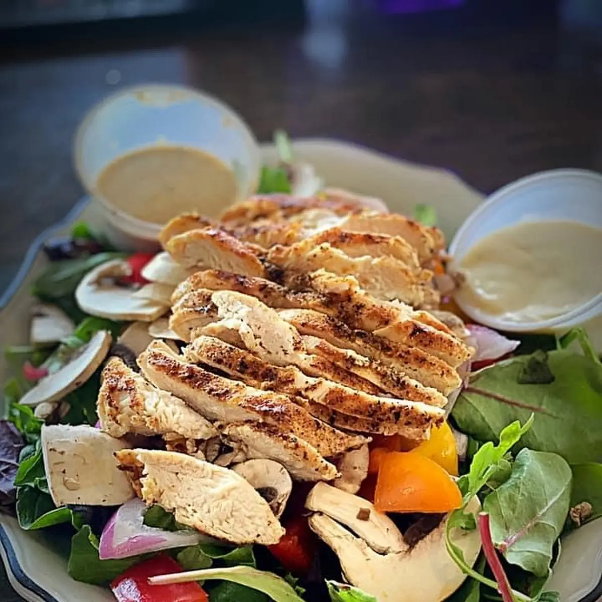 Sticky Chicken Salad