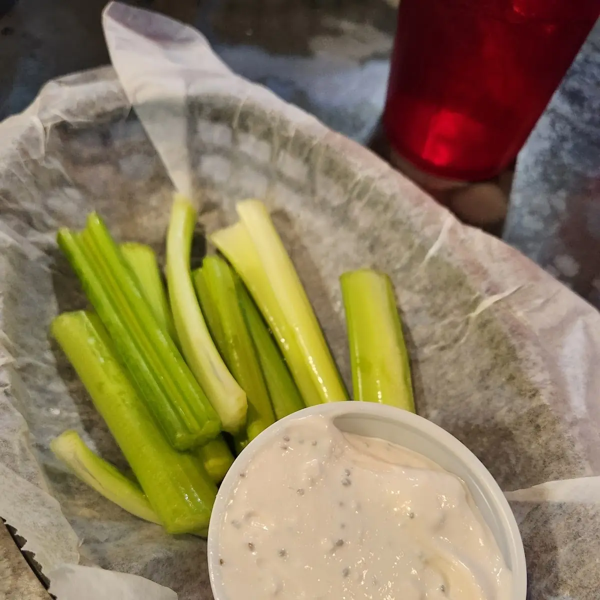 Blue Cheese and Celery
