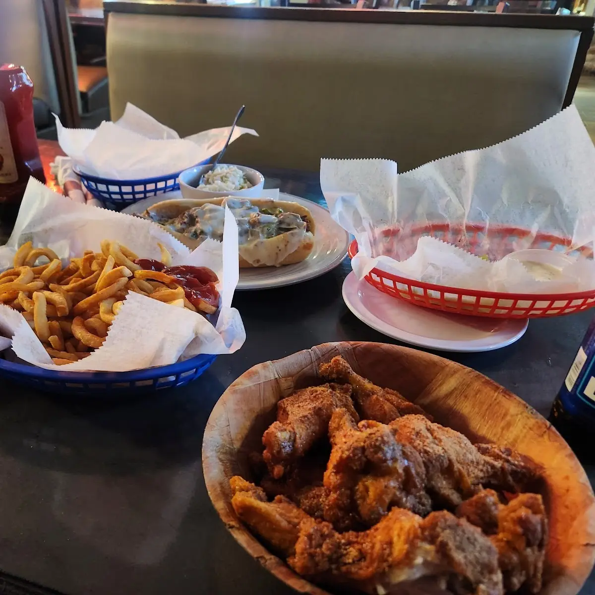Wings and Fries