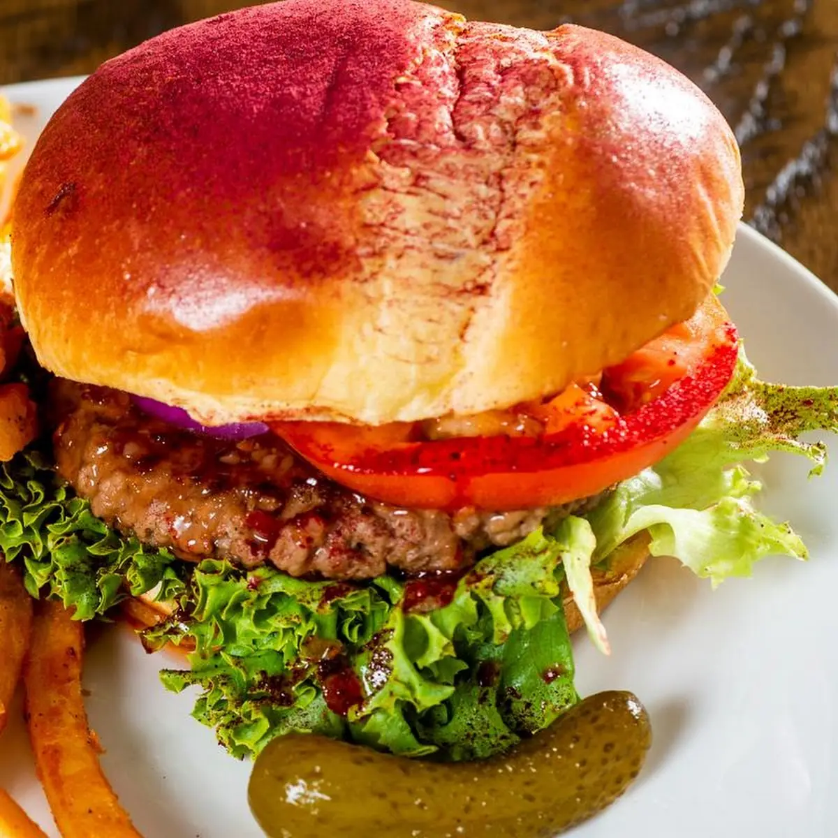 Rainbow Burger