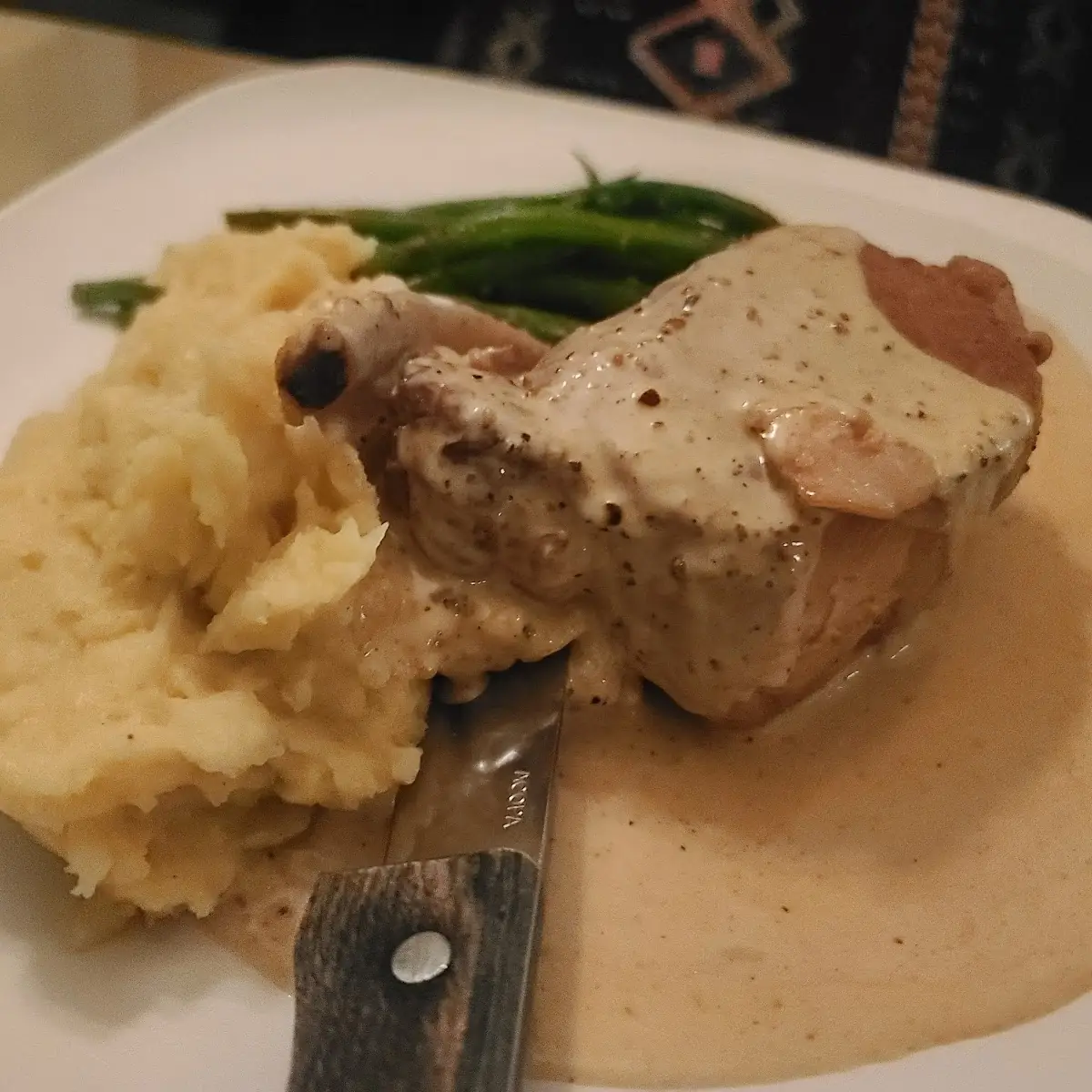 Slow Braised Pork Chop