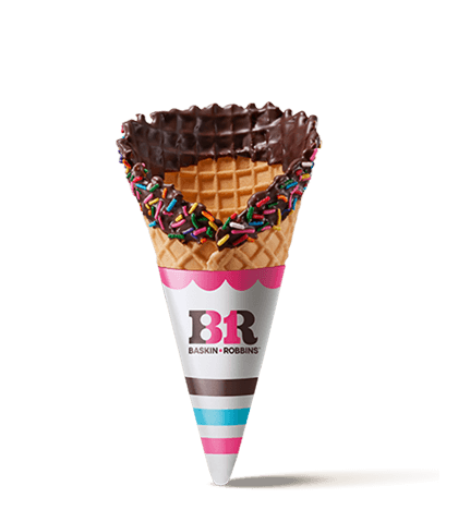 Chocolate Dipped Waffle Cone
