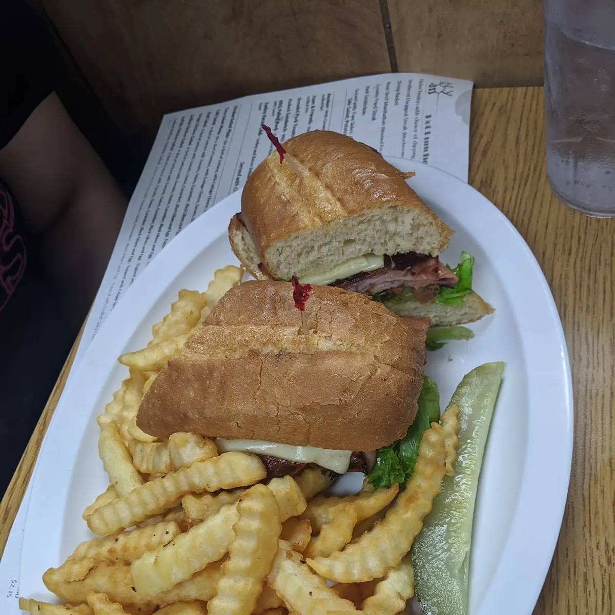 Hot Ham & Cheese Sub