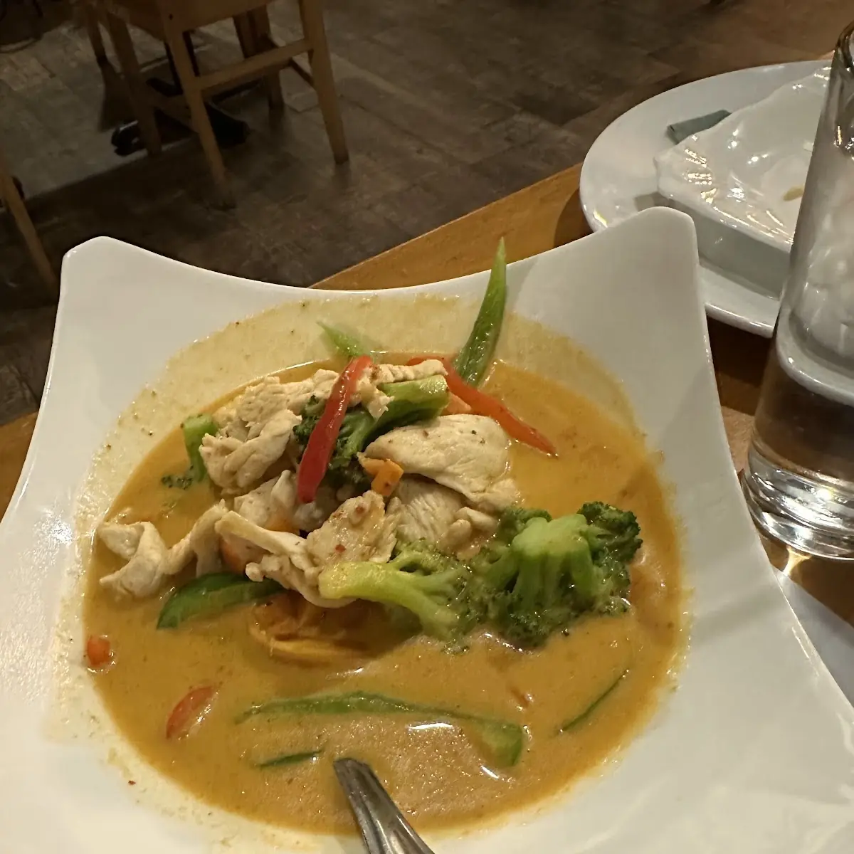 Grilled Salmon Panang