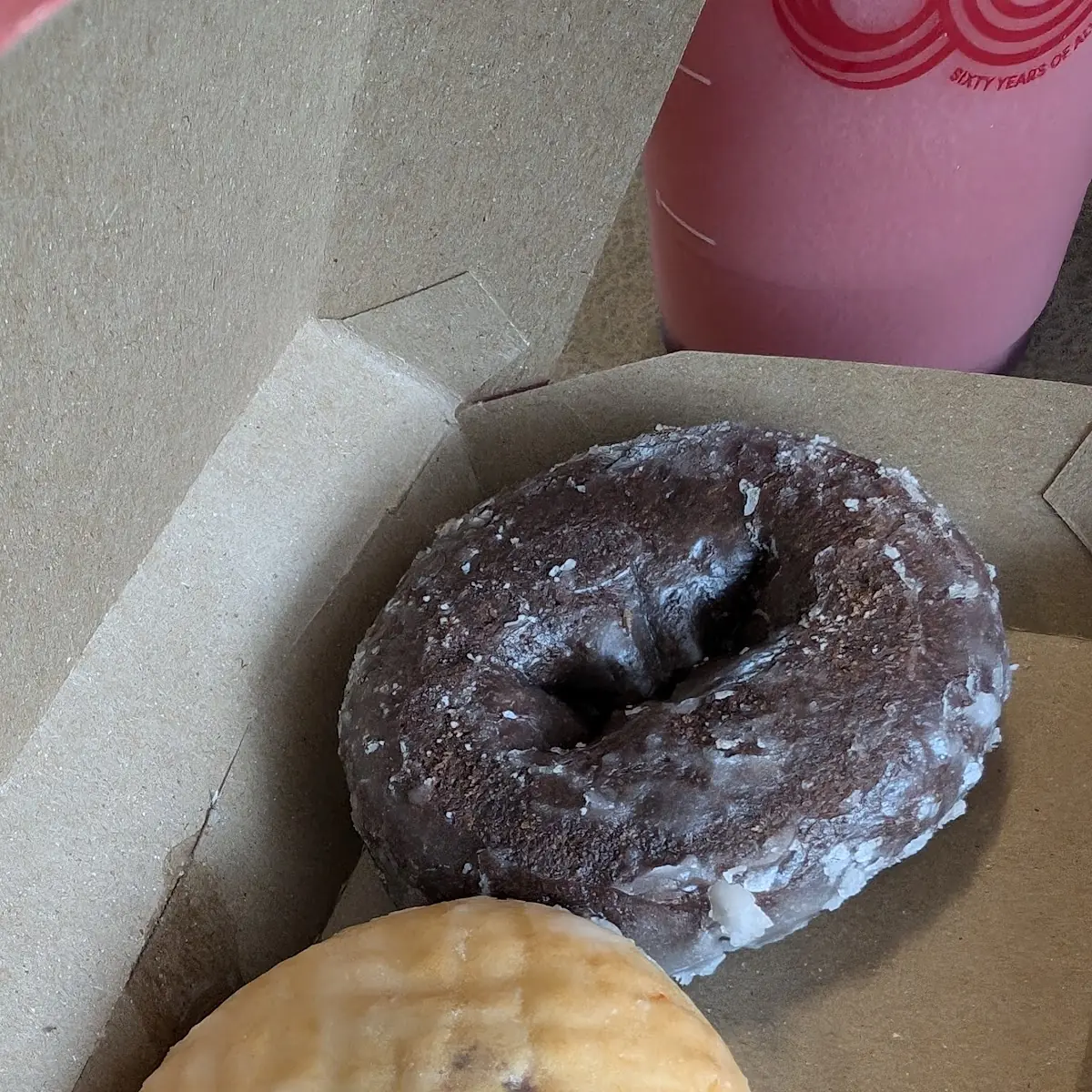 Jelly Donut and Chocolate Cake Glazed