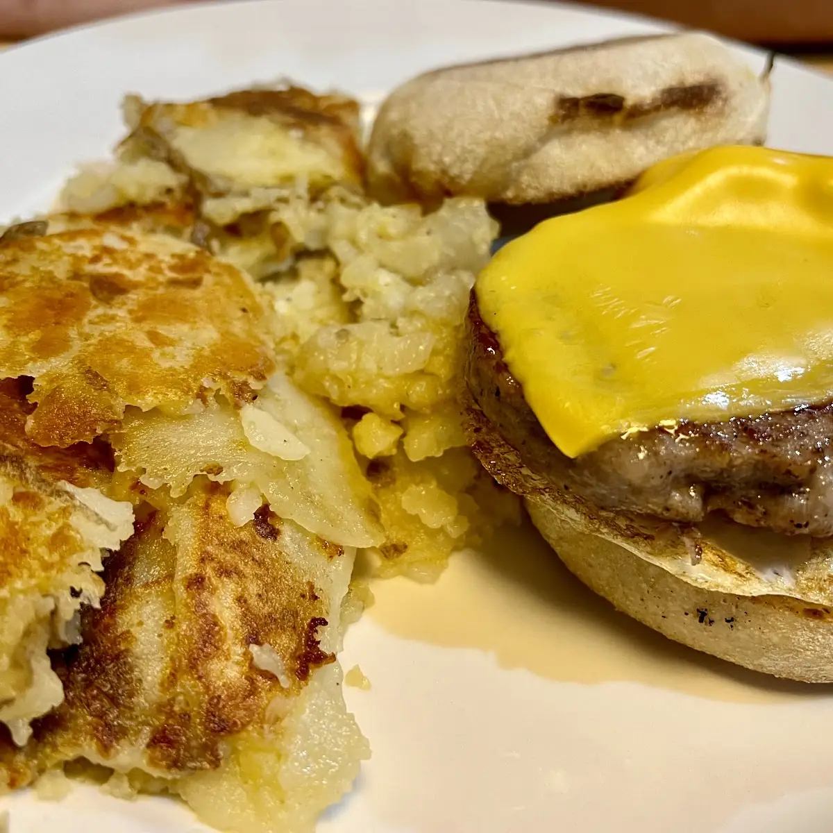 Sausage Egg and Cheese Sandwich