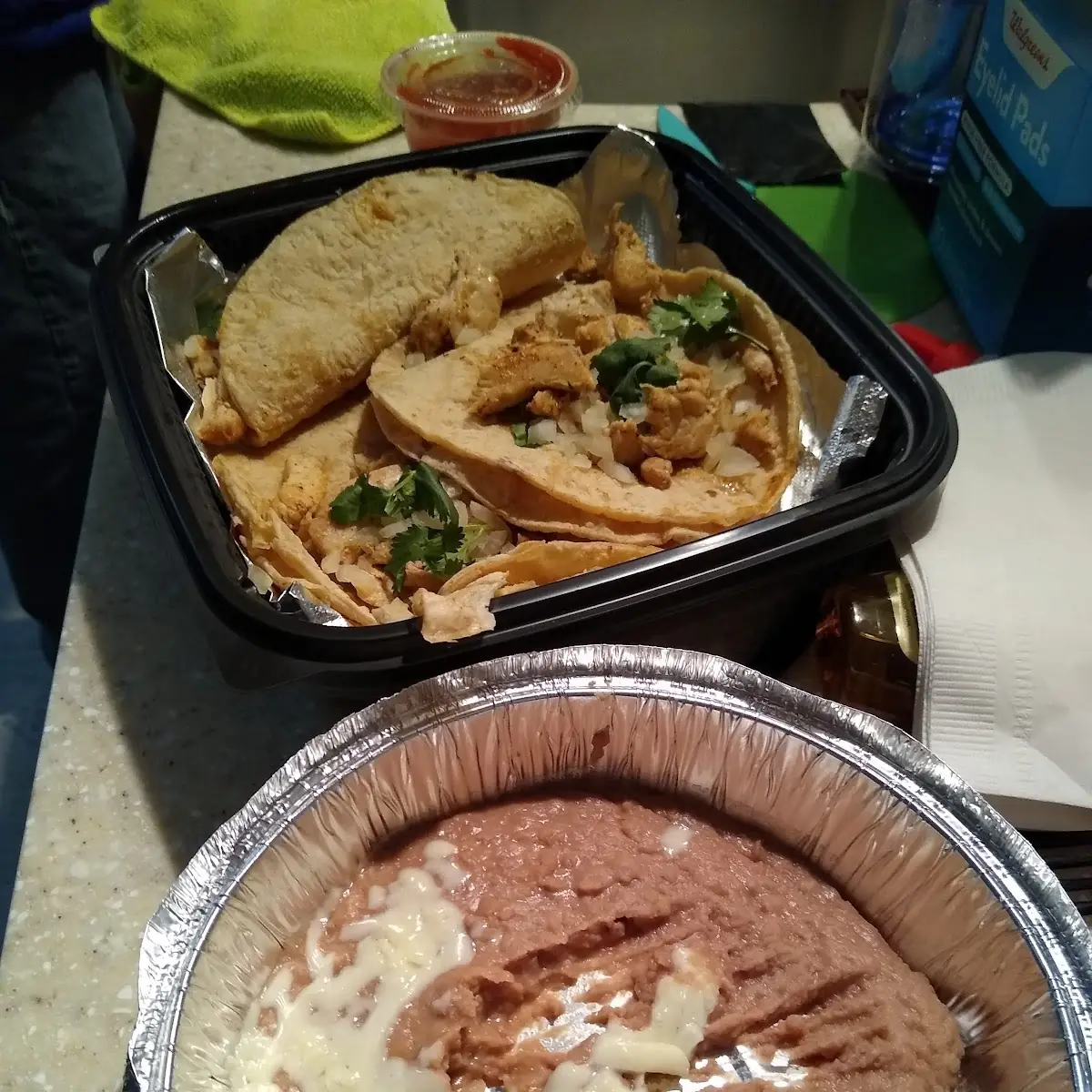 Marinated Chicken Tacos