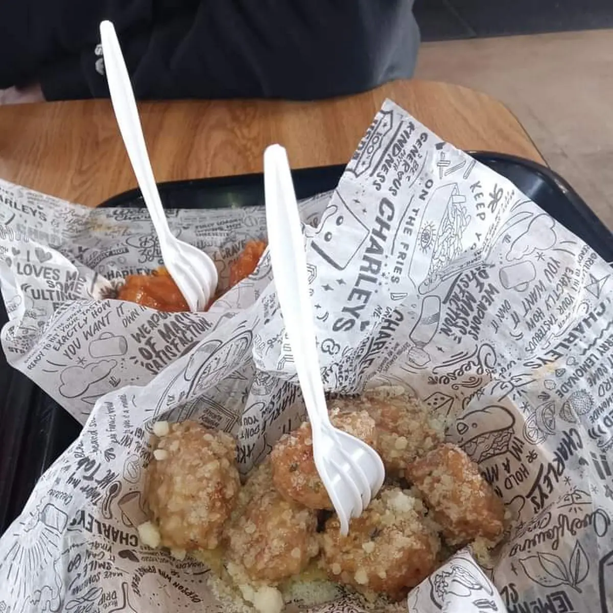 Garlic Parm and Buffalo