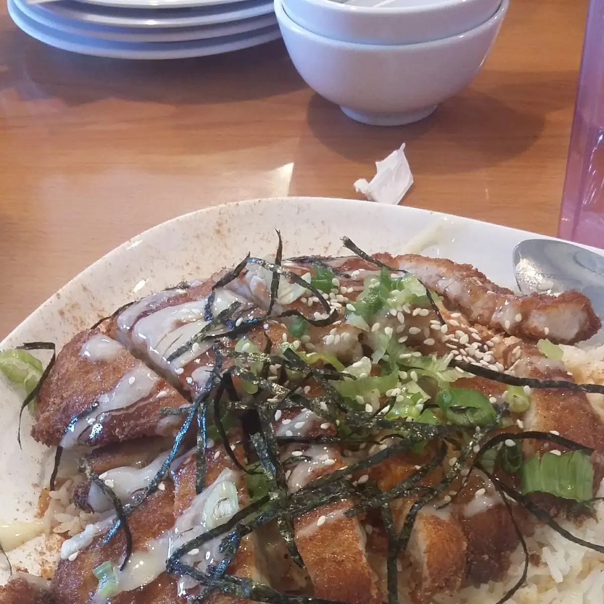 Pork Cutlet and Rice