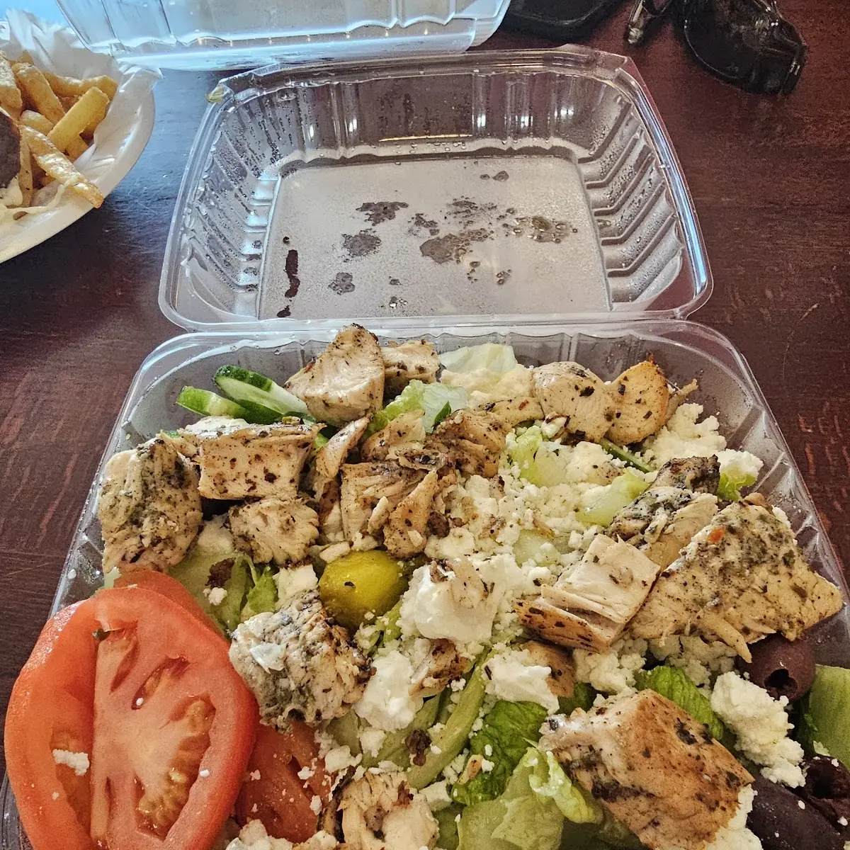 Grilled Chicken Greek Salad
