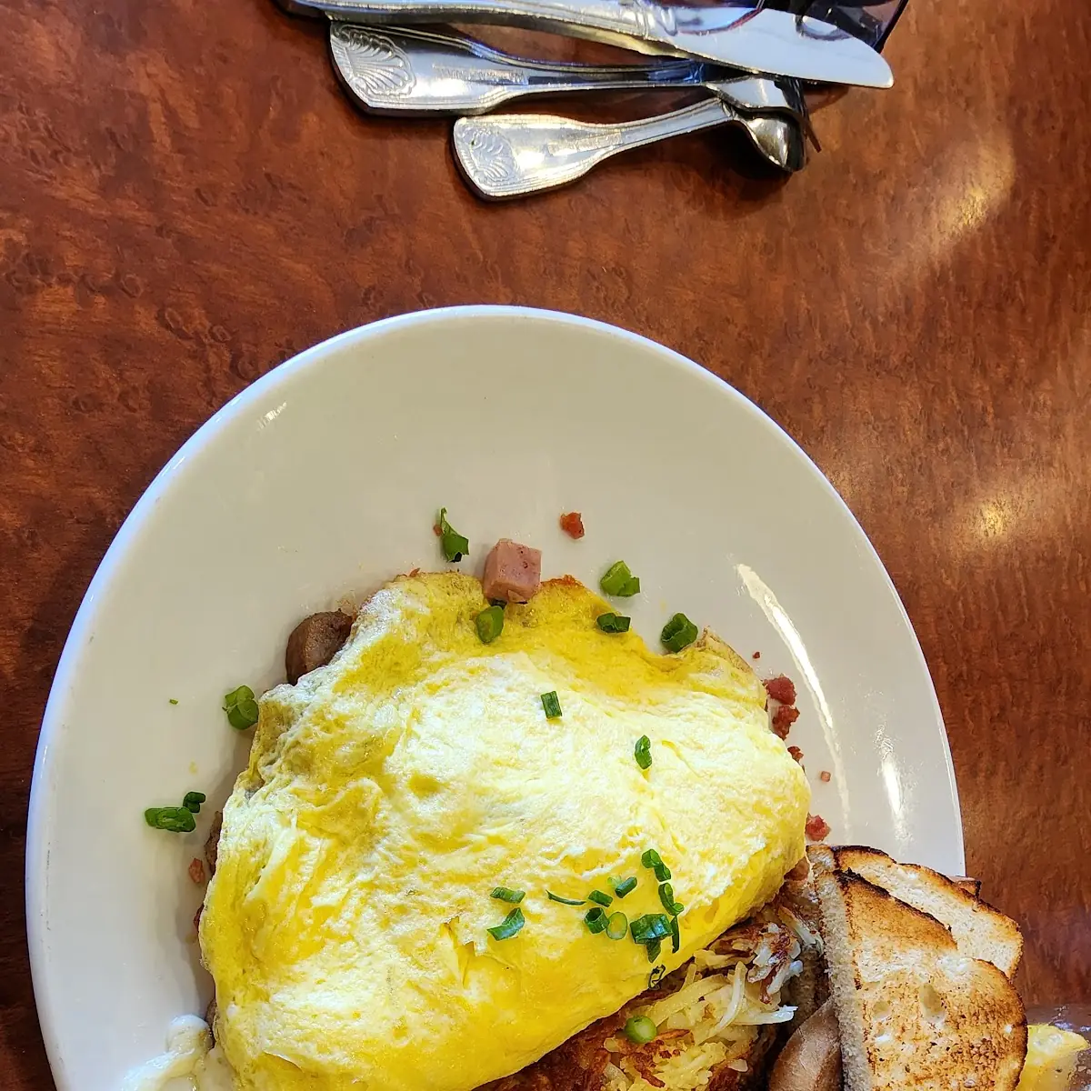 The American Meal with Corned Beef Hash