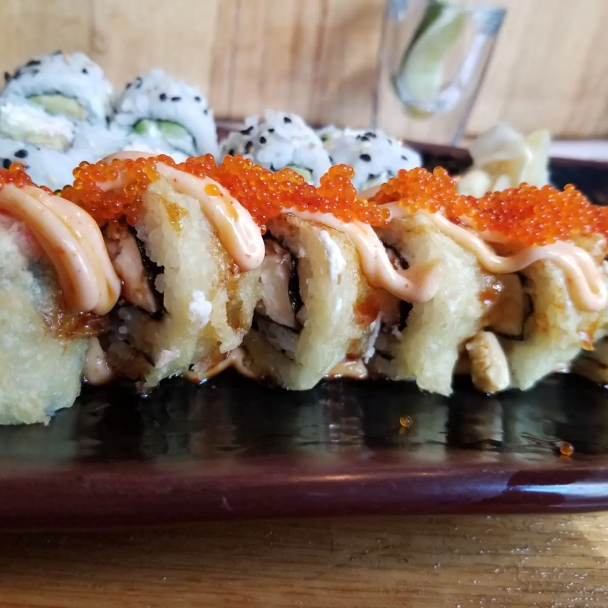 Vegas and California Roll