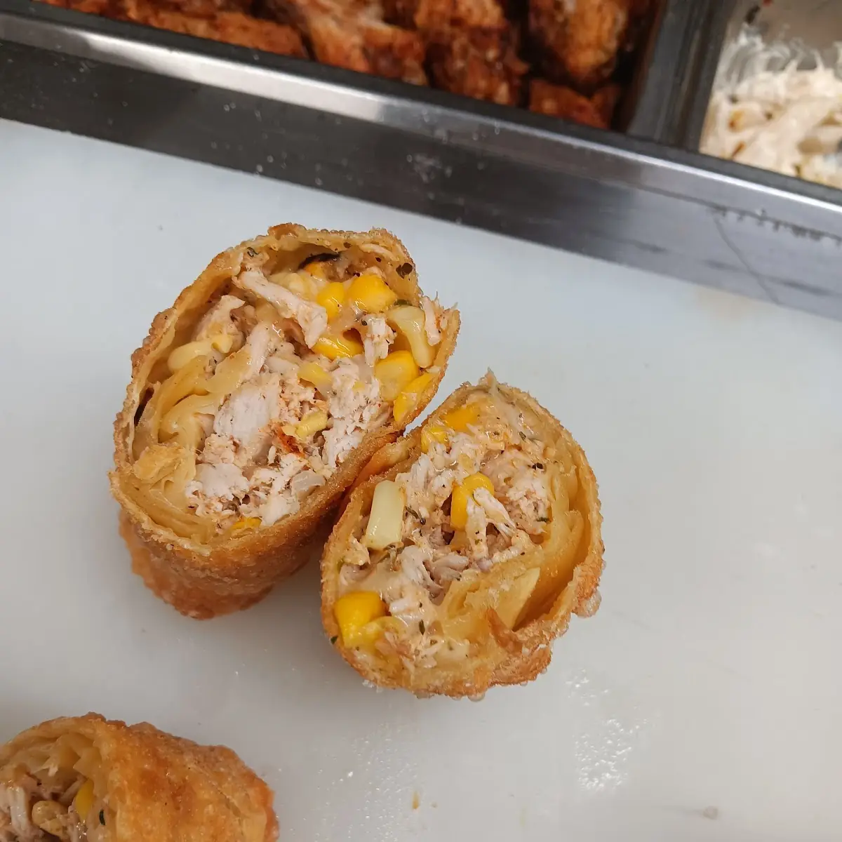 Southwest Chicken Egg Rolls