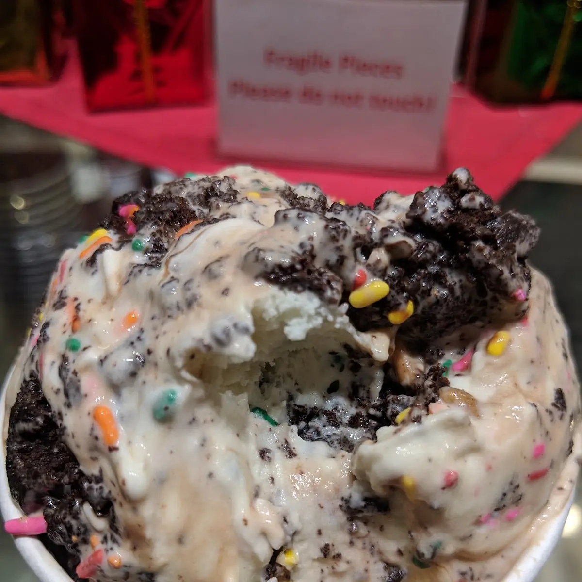 Cake Batter Ice Cream - Sample