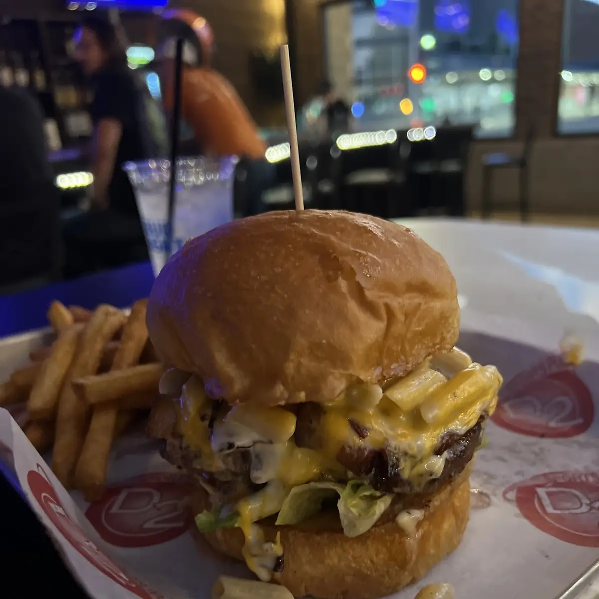 Mac and Cheese Burger