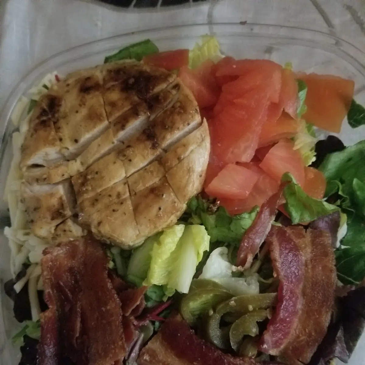 It Was Applewood Smoked Bacon & Chicken