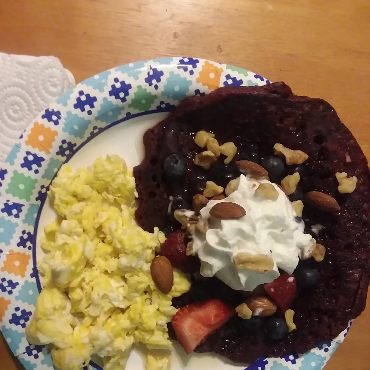 Red Velvet Pancakes