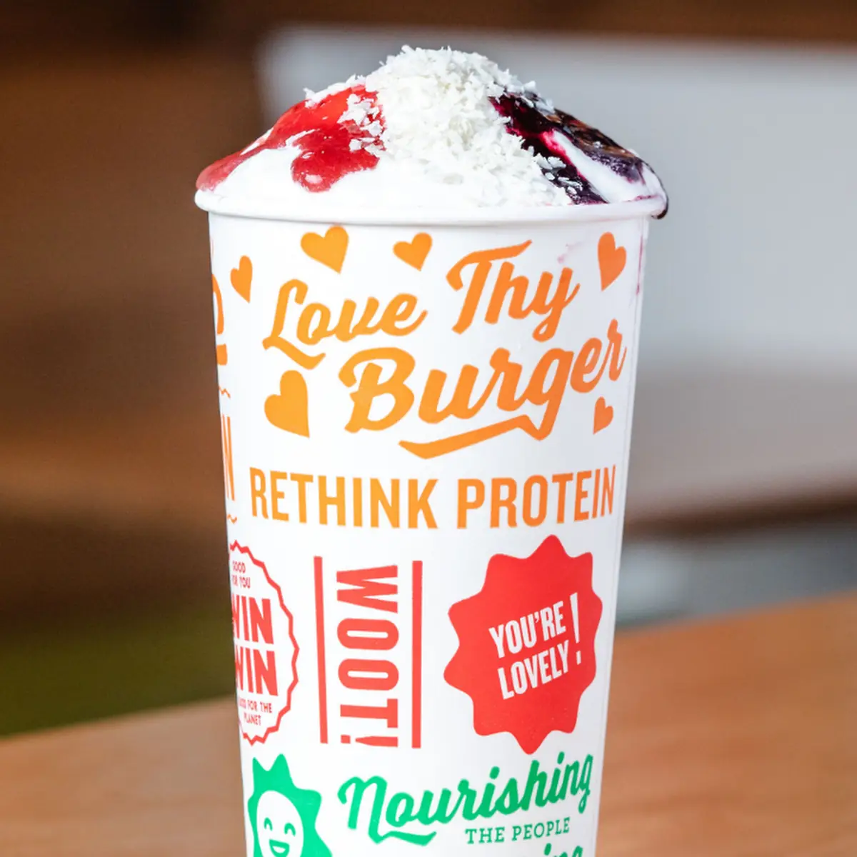 Peachy Passion Pride Shake