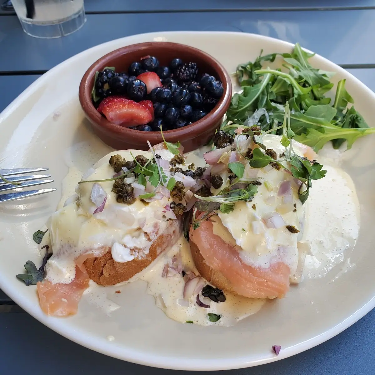 Salmon Eggs Benedict