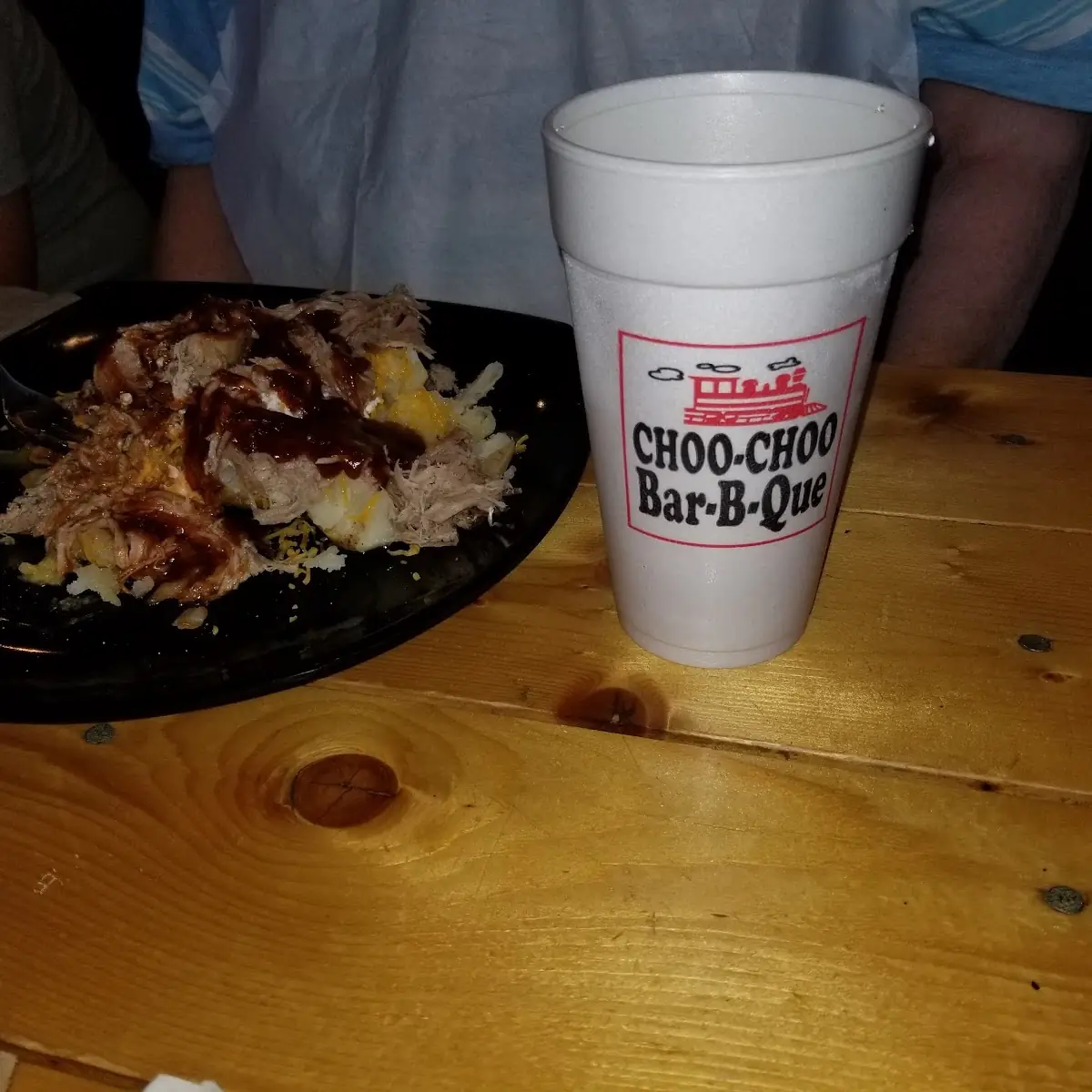 Pull Pork Loaded Baked Potato