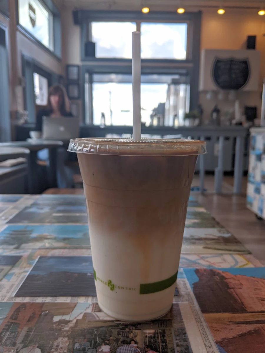 Iced Vanilla Latte