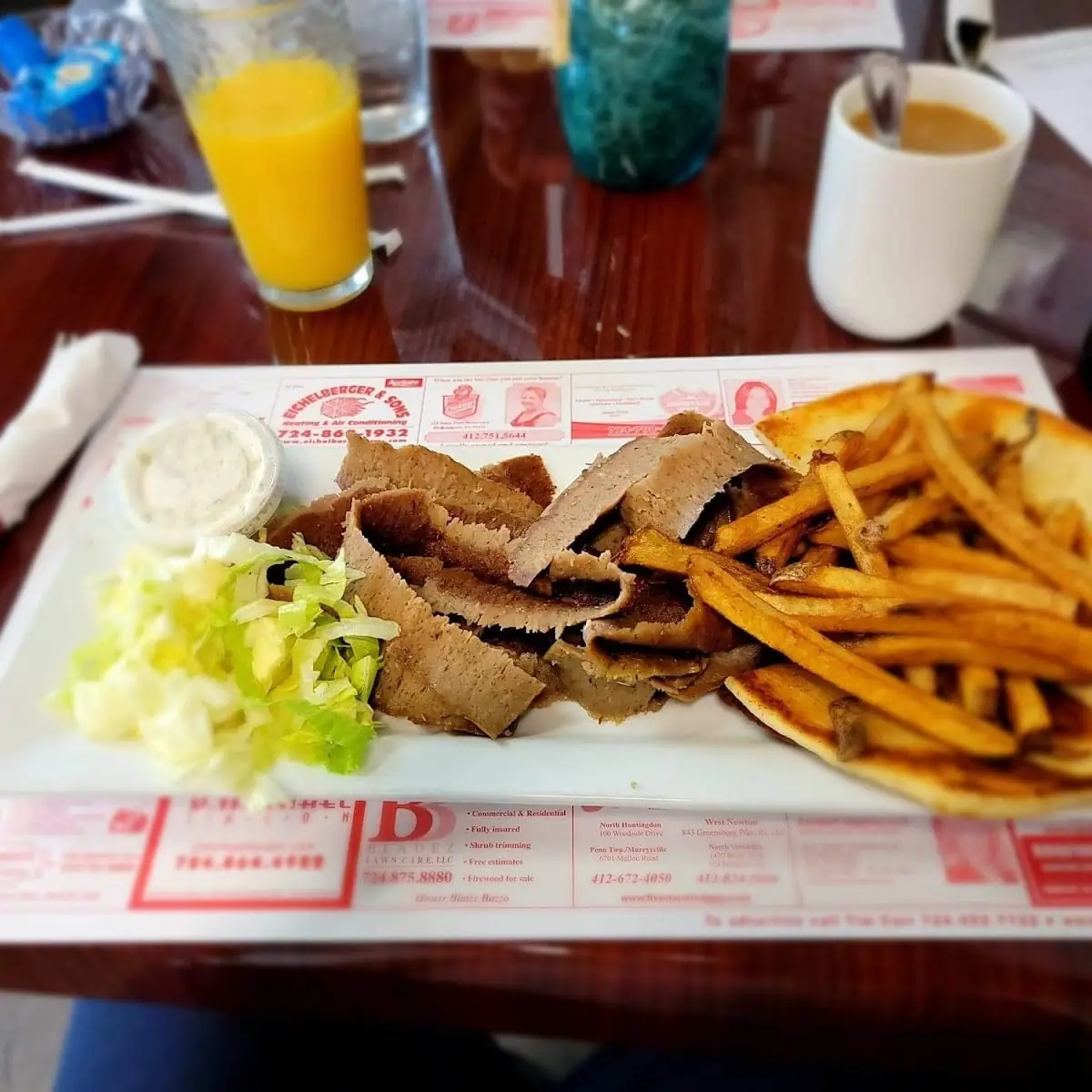 Gyro Platter