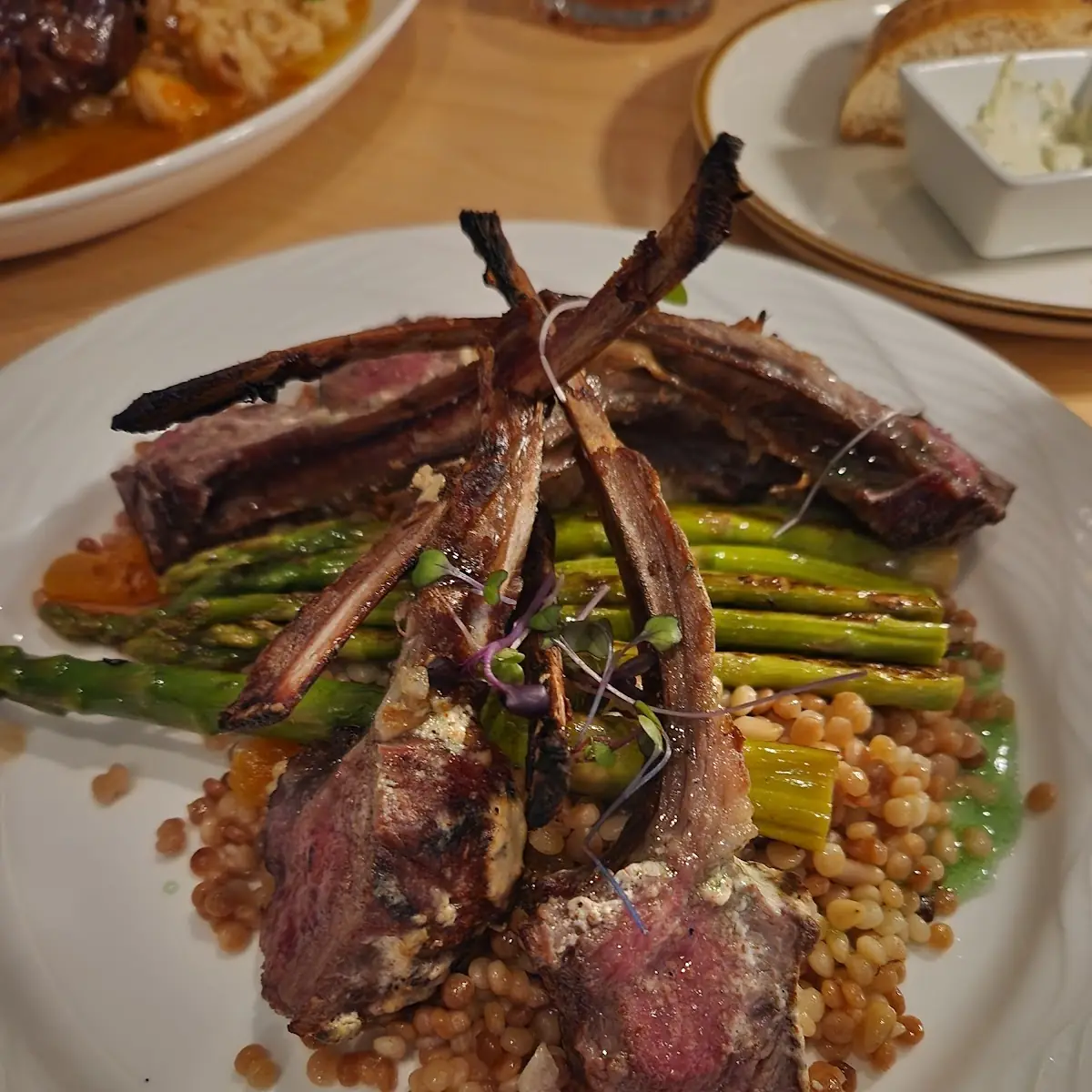 Moroccan Grilled Rack of Lamb